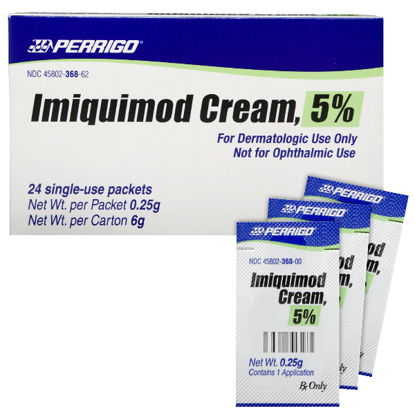 Rx Item-Imiquimod 0.05 Cream 24X0.25Gm By Padagis Perrigo Pharma Gen Aldara