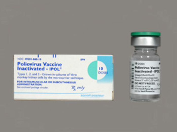 Rx Item-Ipol Vac 10DOSE 5 ML Multi Dose Vial -Keep Refrigerated - by Sanofi Pasteur Pharma USA 