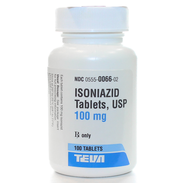 Rx Item-Isoniazid 100MG 100 Tab by Teva Pharma USA 