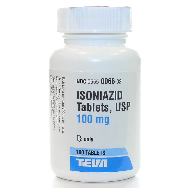 '.Isoniazid 100Mg Tab 100 By Teva Pharma.'