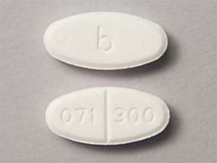 Rx Item-Isoniazid 300MG 100 Tab by Teva Pharma USA 