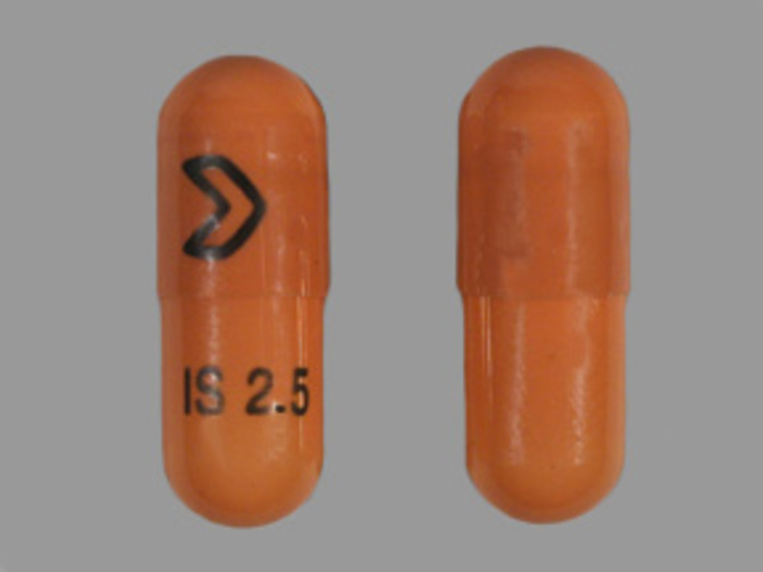 Rx Item-Isradipine 2.5Mg Cap 100 By Actavis Pharma(Teva) GEN DYNACIRC