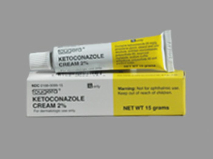Rx Item-Ketoconazole 2% 15 GM CRM by Fougera Pharma USA 