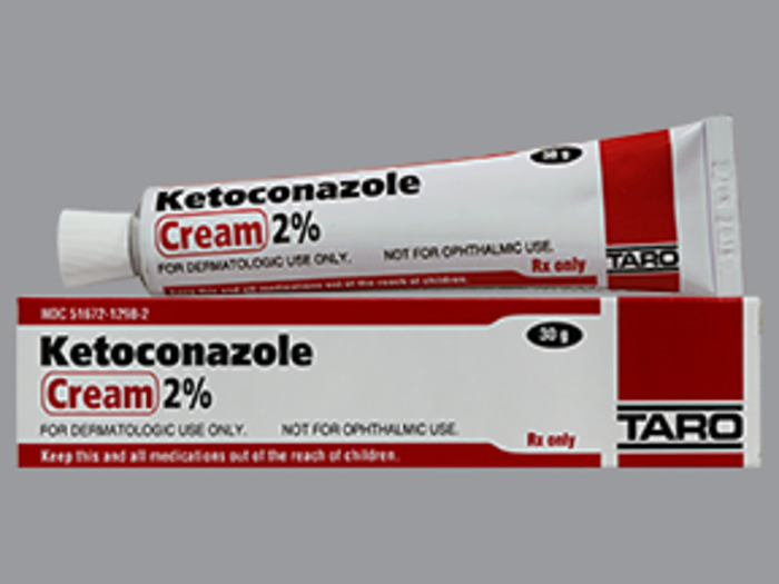Rx Item-Ketoconazole 2% 30 GM Generic Nizoral Cream by Taro Pharma USA 