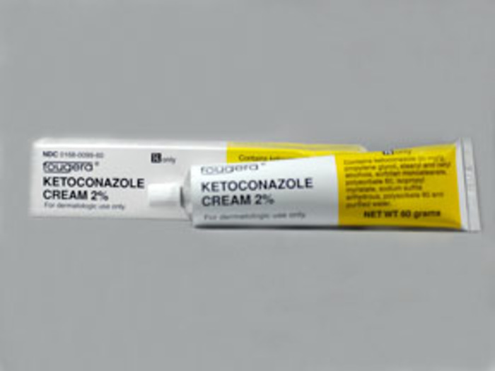 Rx Item-Ketoconazole 2% Generic Nizoral Cream 60Gm By Fougera Pharma