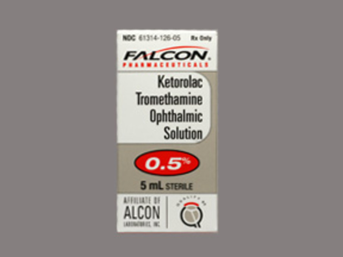 RX ITEM-Ketorolac Tromethamine 0.5% Drops 5Ml By Sandoz Falcon Pharma 