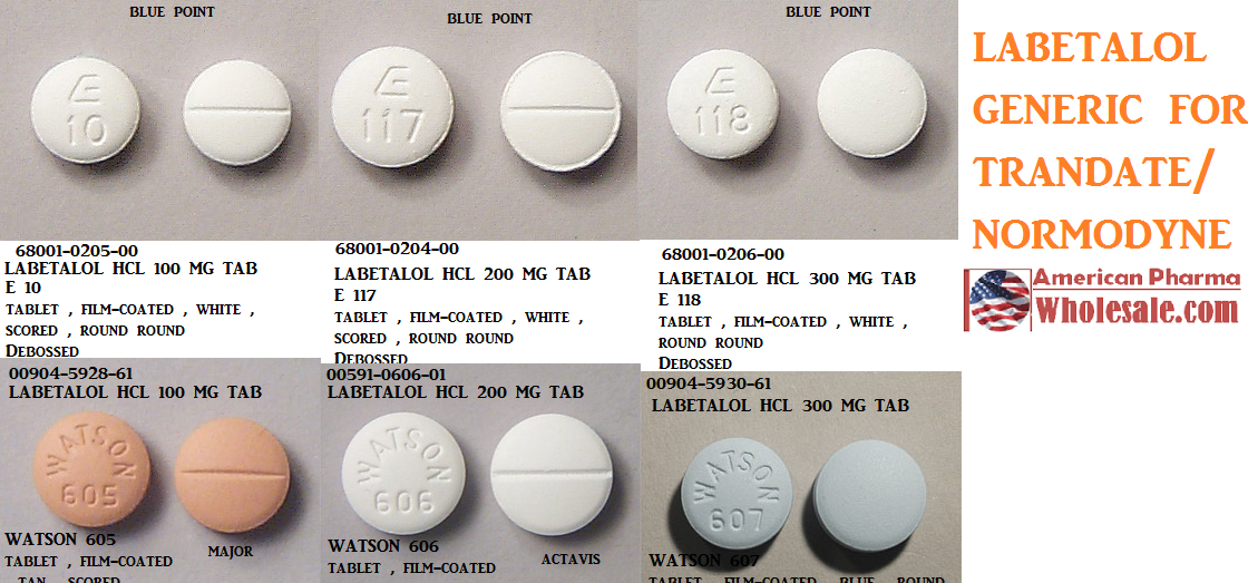 Labetalol, 5mg/mL, 20mL Vial