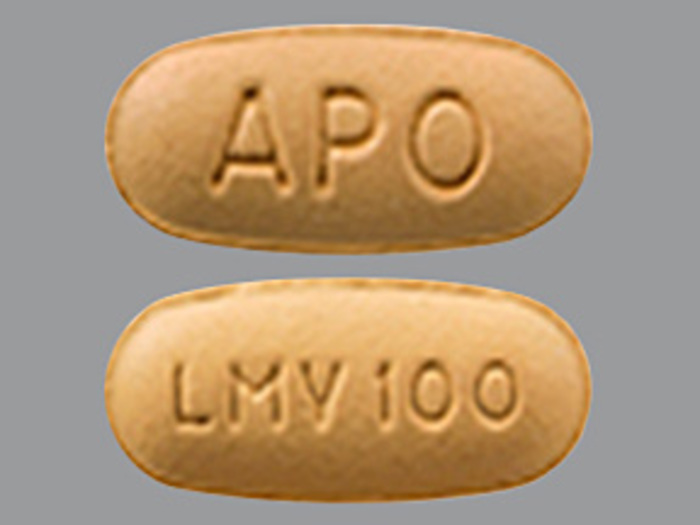 Rx Item-Lamivudine 100Mg Tab 60 By Apotex Corp Gen Epivir-HBV