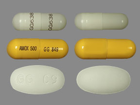 Rx Item-LANSOPRAZOLE, AMOXICILLIN AND CLARITHROMYCIN kit 30/500/500 112 Kit by Sandoz Pharma USA Gen Prevpac