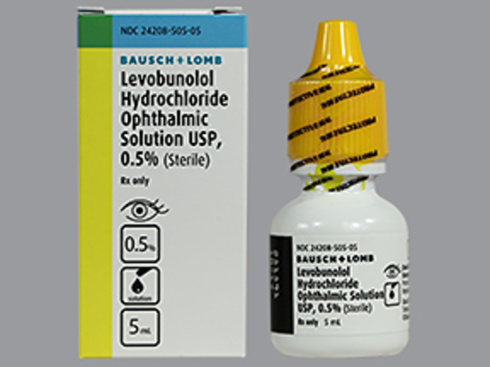 Rx Item-Levobunol O-S 0.5% Drops 5Ml By Valeant Gen Betagan