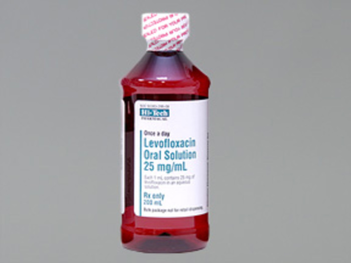 Rx Item-Levofloxacin 250Mg/10Ml Oral Solution 200Ml By Akorn Pharma gen Levaquin