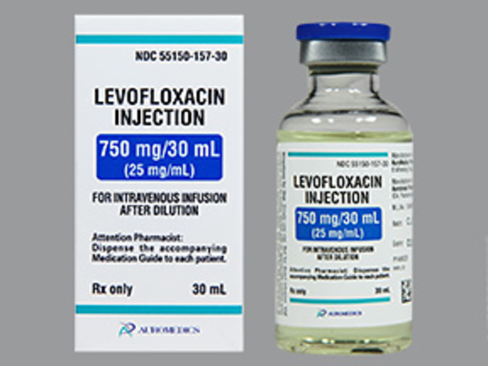Rx Item-Levofloxacin 25Mg/Ml Vial 30Ml By Auromedics Pharma Gen Levaquin