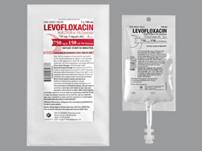 Rx Item-Levofloxacin 750Mg IV PIGGYBACK 24X150Ml By Sagent Pharma Gen Levaquin 
