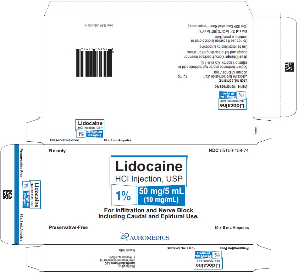 '.Lidocaine 1% 10Mg/Ml Amp 10X5M.'