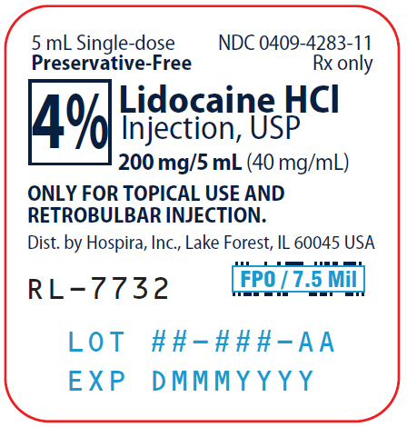 '.Lidocaine 4% Topical & Retrobu.'