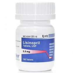 '.Rx Item-Lisinopril 2.5MG 100 Tab by Solc.'