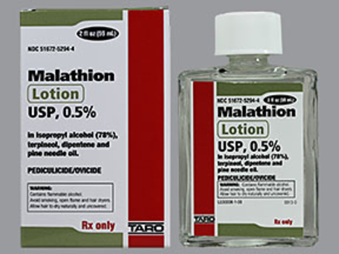 Rx Item-Malathion 0.5% Lotion 2 Oz By Taro Pharma Gen Ovide