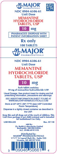 '.Memantine 10Mg Tab 10X10 By Major Pharma.'