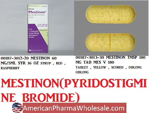 Rx Item-Mestinon 60Mg 5 Ml Syrup 16 Oz By Valeant Pharma