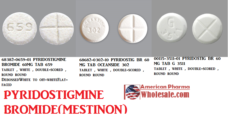 Rx Item-Pyridostigmine Bromide 180Mg Tab 30 By Alvogen Pharma
