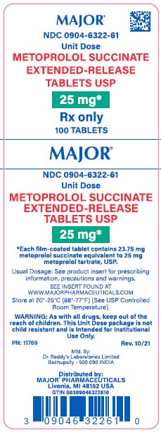 '.Metoprolol Succinate ER 25Mg Tab 100 By .'