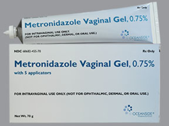 Rx Item-Metronidazole 0.75% 70 GM Vaginal Gel by Valeant Pharma USA 