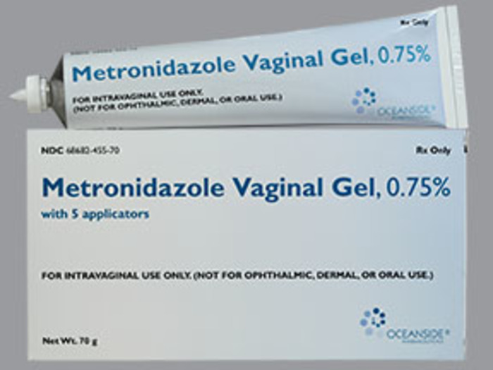 Rx Item-Metronidazole 0.75% Vaginal Gel 70Gm By Valeant Pharma