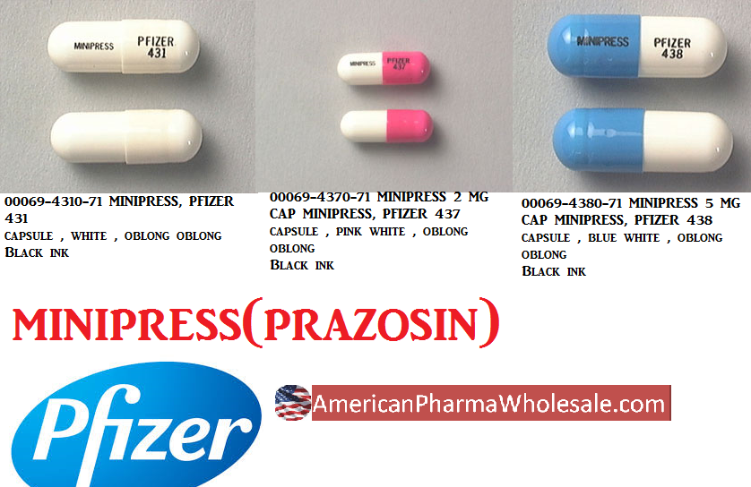 '.Prazosin 1Mg Cap 100 By Mylan Pharma.'