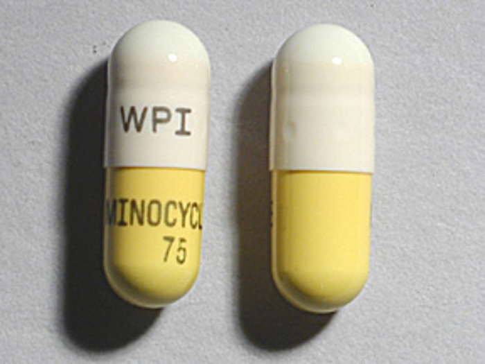 Rx Item-Minocycline 75Mg Cap 100 By Actavis Pharma(Teva) Gen Dynacin