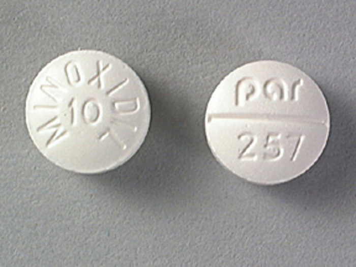 Rx Item-Minoxidil 10MG 100 Tab by American Health Packaging USA Unit Dose 