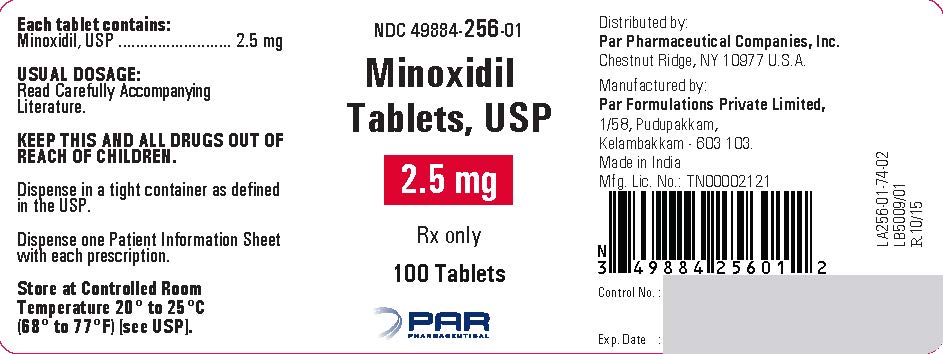 '.Minoxidil 2.5Mg Tab 100 By Par.'