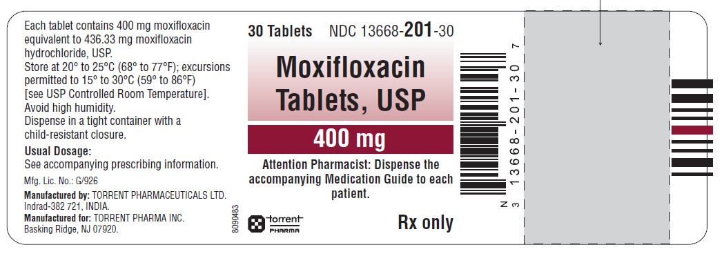 Rx Item-Moxifloxacin 400Mg Tab 30 By Torrent Pharma Gen Avelox