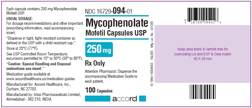 '.Mycophenolate 250Mg Cap 100 By Accord He.'