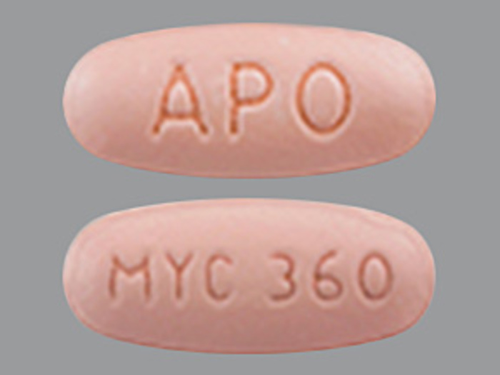 Rx Item-Mycophenolic Acid 360Mg Tab 30 By AHP Gen Myfortic 