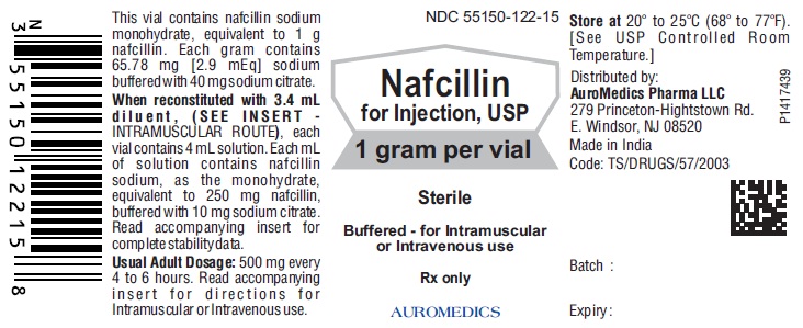 '.Nafcillin 1 Gm Vial 10 By Auromedics Pha.'