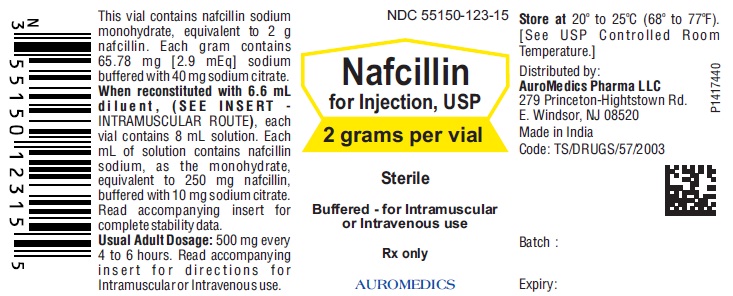 '.Nafcillin 2 Gm Vial 10 By Auromedics Pha.'