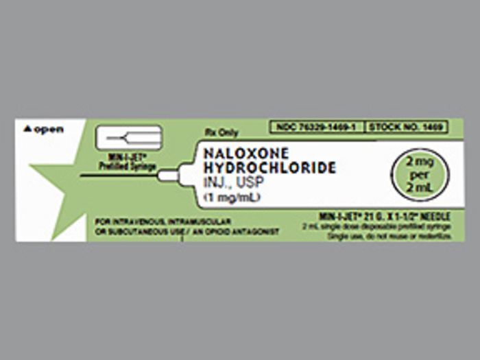 Rx Item-Naloxone Hcl 1Mg/Ml Syringe 10X2Ml By Intl Medication Sys 