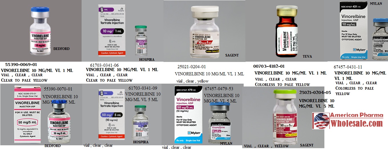 Rx Item-Vinorelbine 10Mg/Ml Vial 1Ml By Sagent Pharma Refrigerated