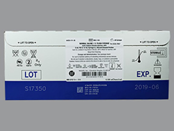 Rx Item-Normal Saline 0.9% Syringe 60X5Ml By Medefil 