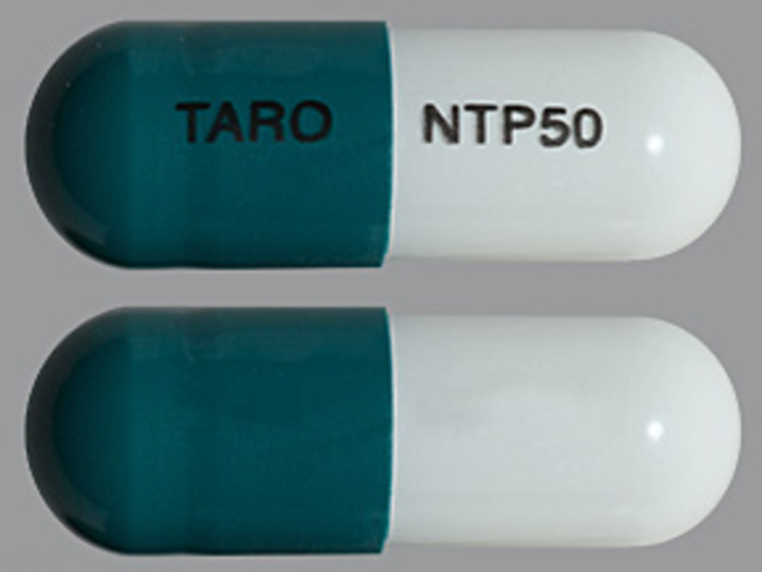 Rx Item-Nortriptyline 50Mg Cap 90 By Taro Pharma Gen Pamelor