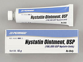Rx Item-Nystatin 100000U/Gm Ont 15Gm By Perrigo Pharma Gen Mycostatin