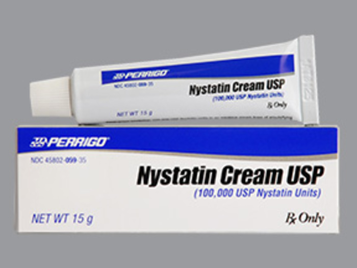 Rx Item-Nystatin Top 100000U/Gm Cream 15Gm By Perrigo Pharma Gen Mycostatin