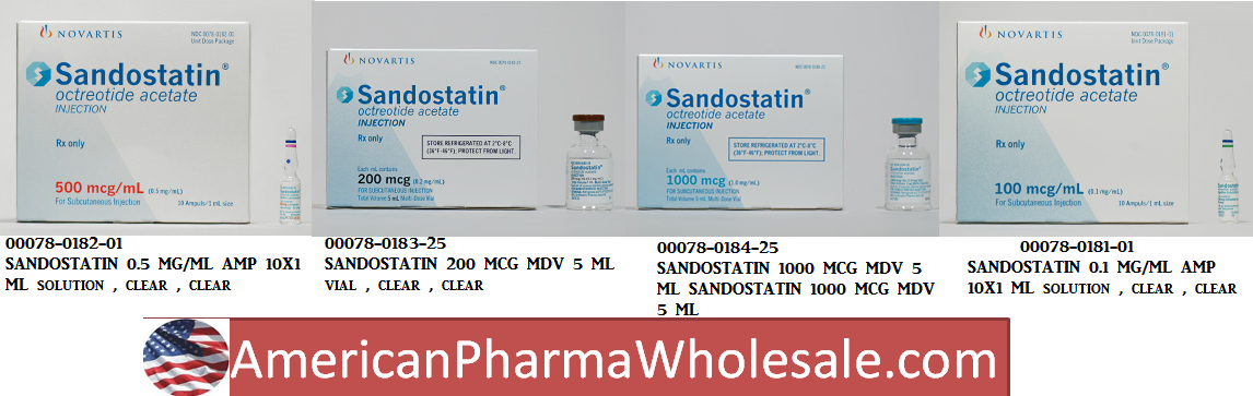 Rx Item-Sandostatin 100 Mcg/Ml Amp 10X1Ml By Novartis