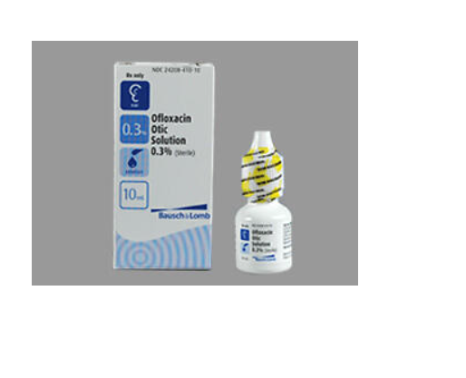 Rx Item-Ofloxacin OTIC 0.3% 10 ML Drops by Valeant Pharma USA 