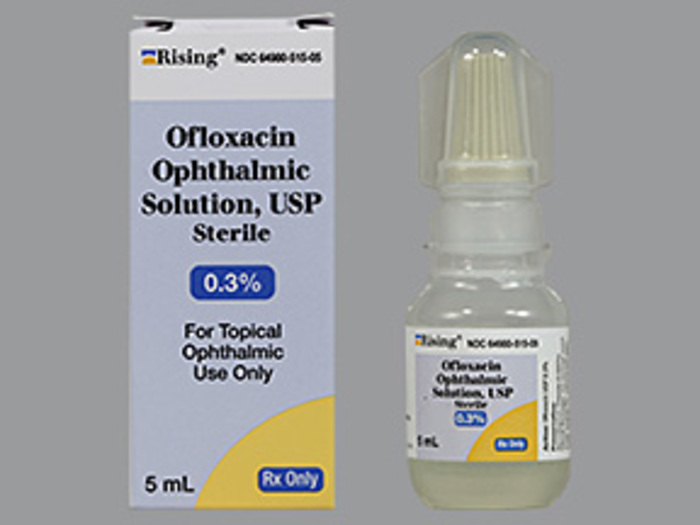 Rx Item-Ofloxacin 0.3% Drops 5Ml By Rising Pharma Gen Ocuflox