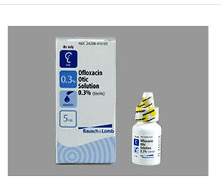 Rx Item-Ofloxacin OTIC 0.3% Drops 5Ml By Valeant Pharma Gen FLOXIN