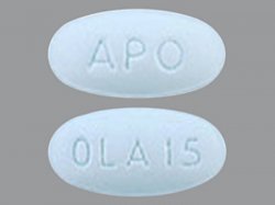 Rx Item-Olanzapine 15MG 1000 TAB-Cool Store- by Apotex Pharma USA Gen Zyprexa 