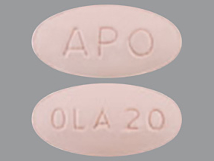 Rx Item-Olanzapine 20MG 100 Tab by Apotex Pharma USA Gen Zyprexa