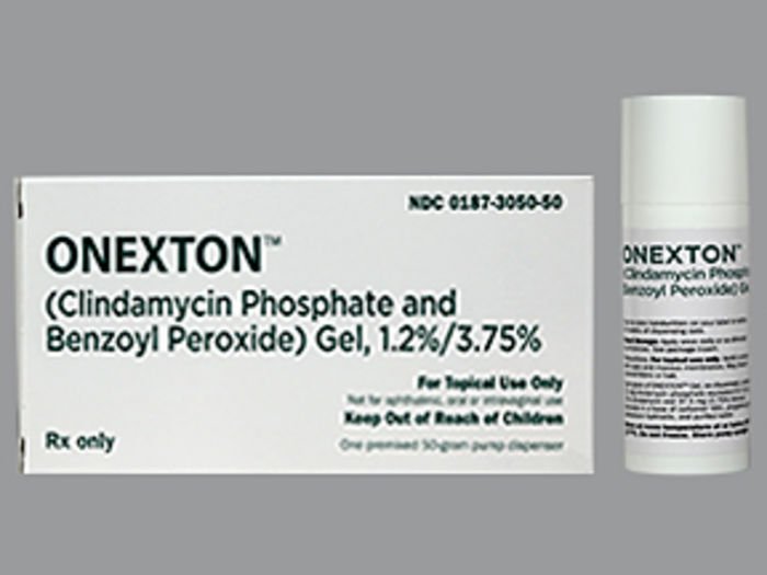 Rx Item-Onexton Gel 1.2% 3.75% Gel 50Gm By Valeant Pharma
