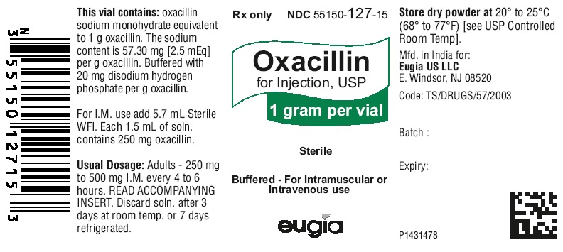 '.Oxacillin 1 Gm Vial 10 By Auromedics Pha.'